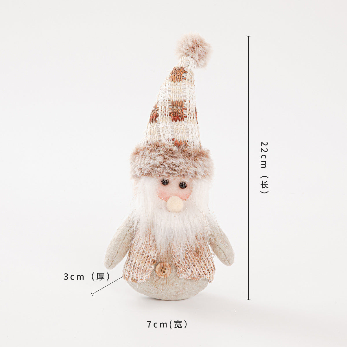 Wholesale Christmas gnome figurine with long legs